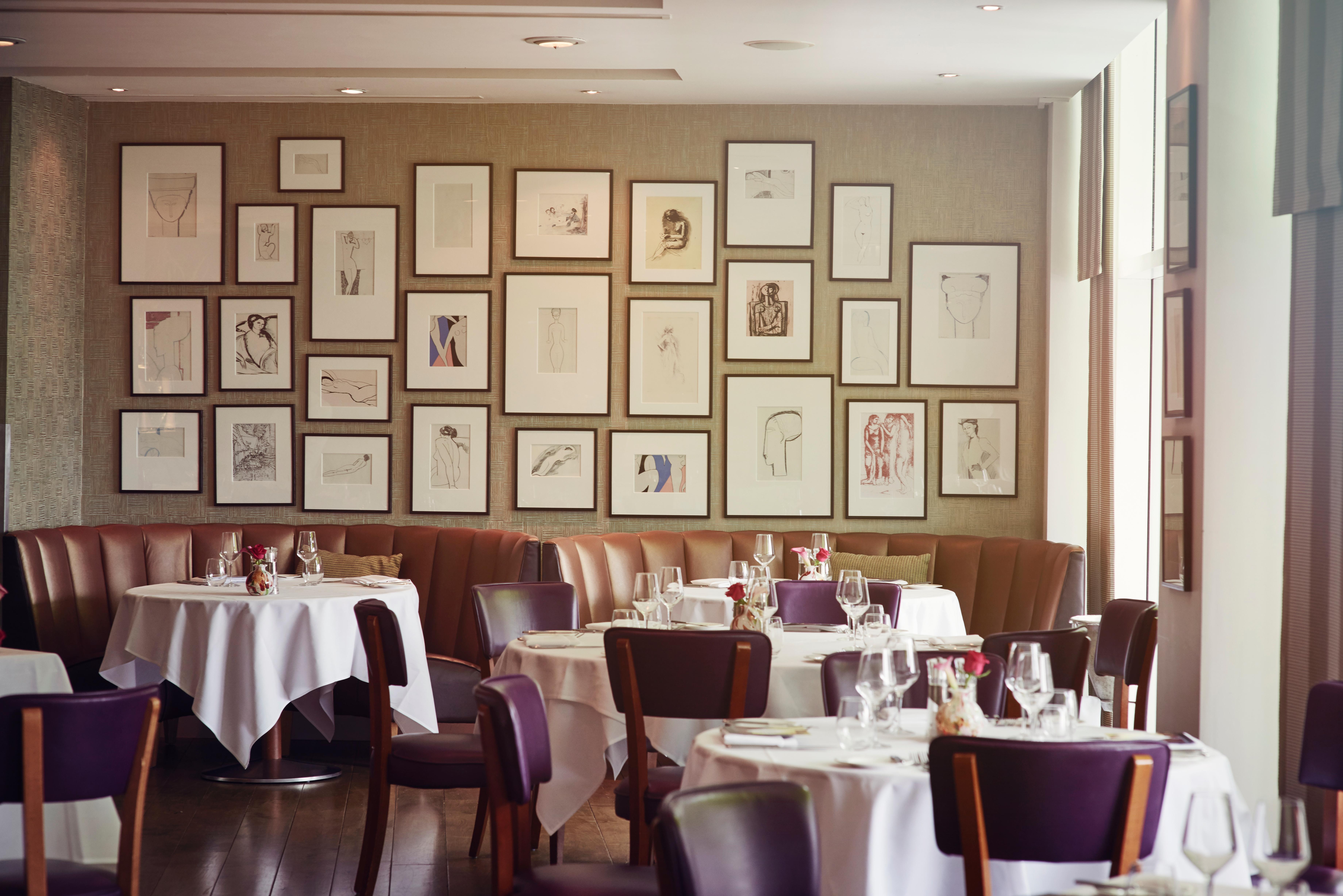The Lowry Hotel Манчестър Екстериор снимка Interior of the restaurant